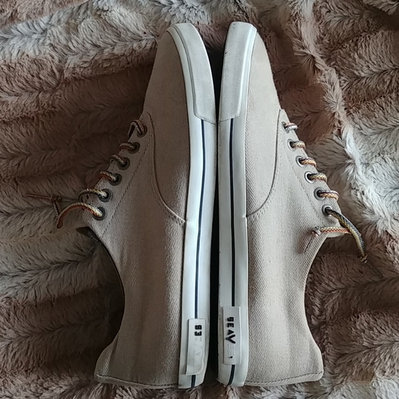 Seavees mens casual canvas sneakers size 9 - Picture 5 of 10